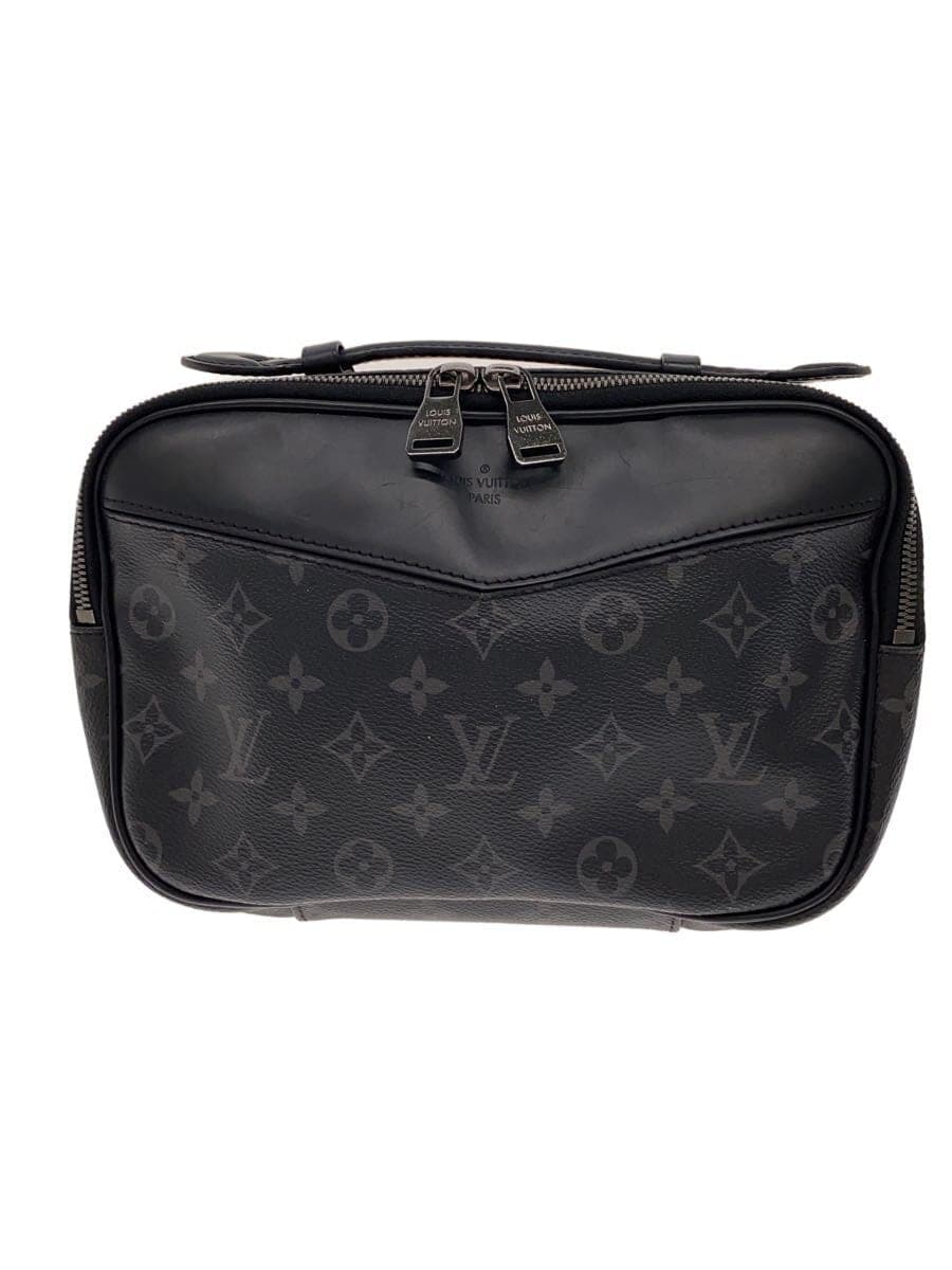 LOUIS VUITTON Bum Bag_Monogram Eclipse PVC BRW