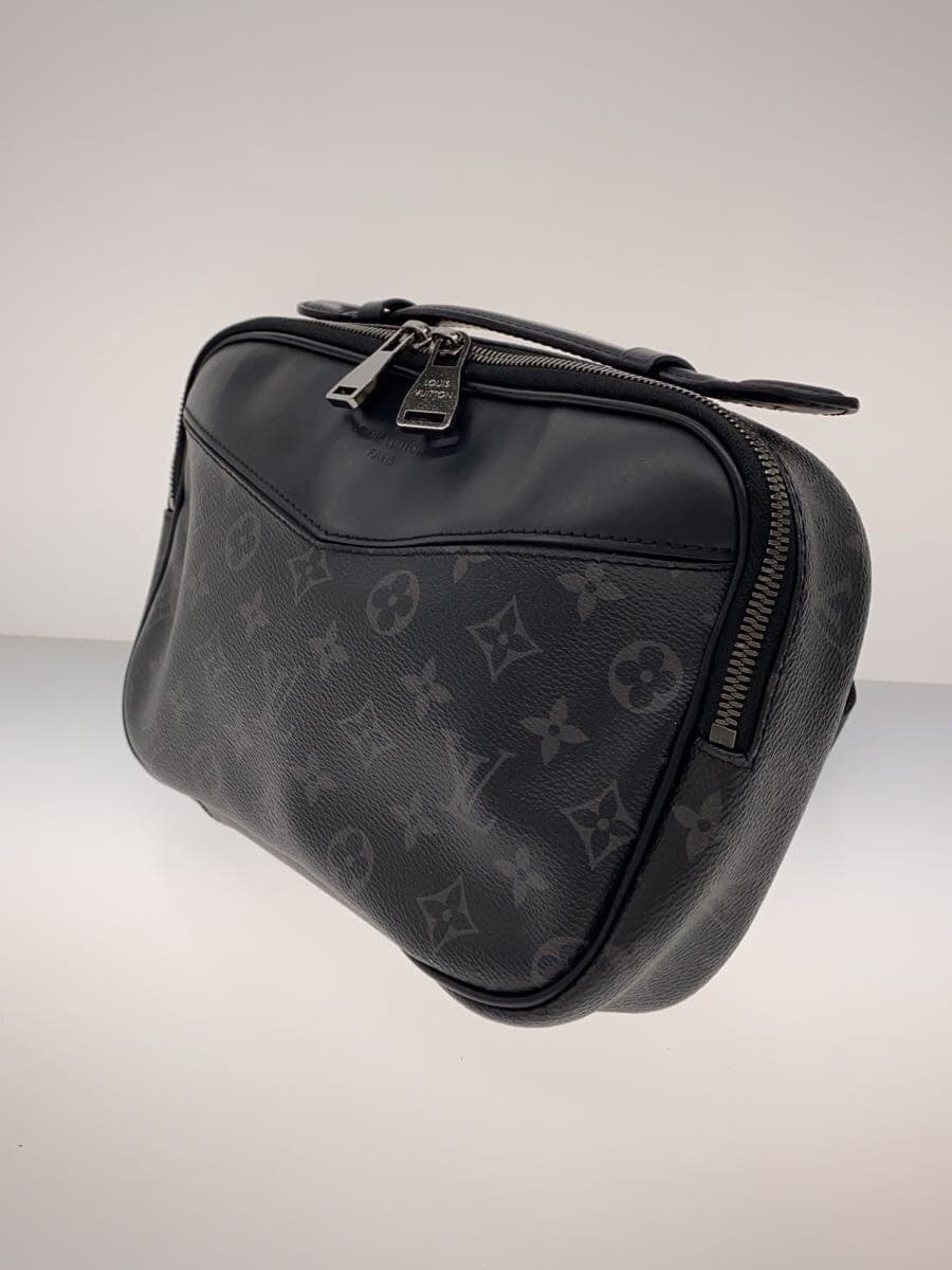 LOUIS VUITTON Bum Bag_Monogram Eclipse PVC BRW 2