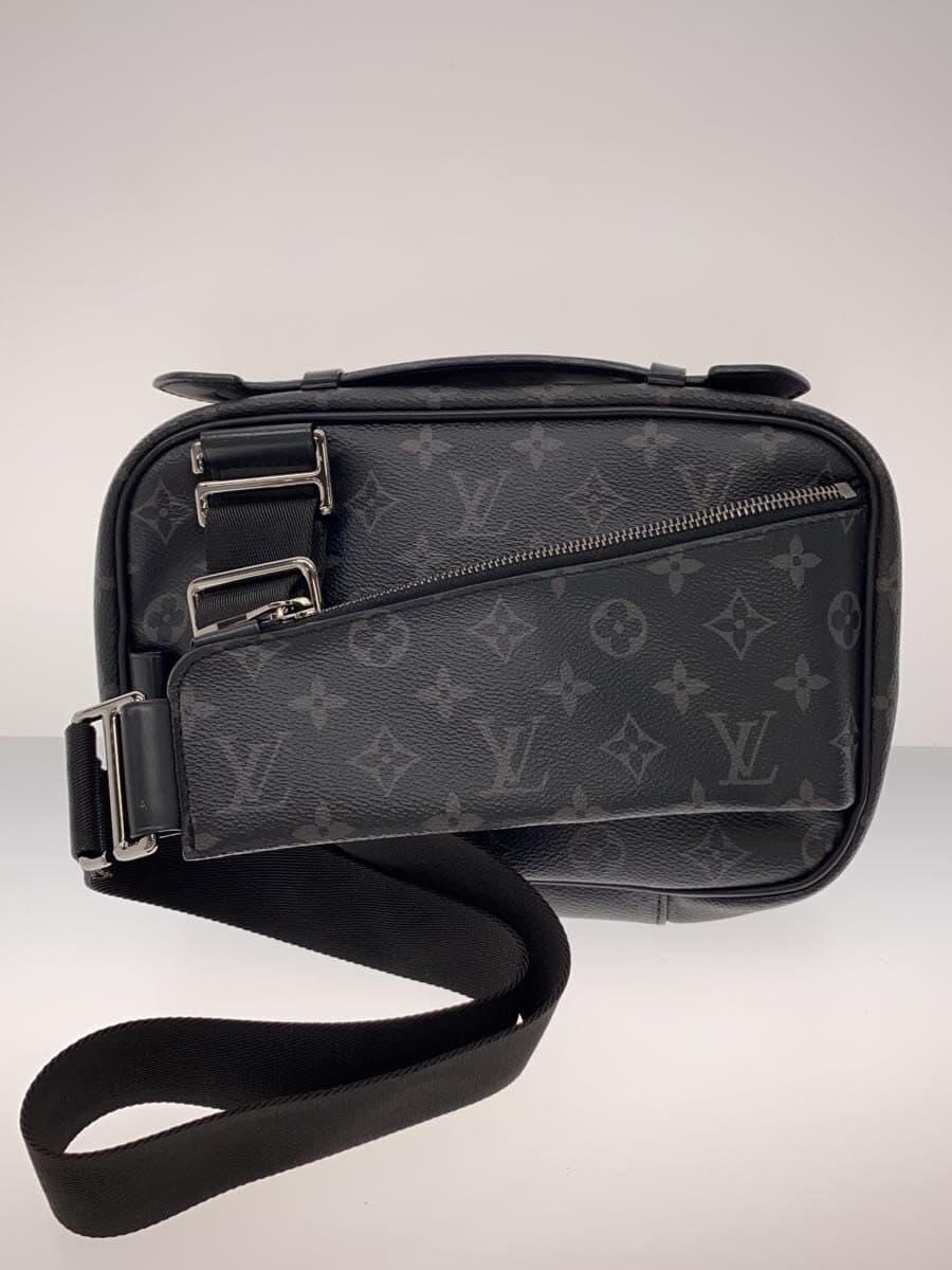 LOUIS VUITTON Bum Bag_Monogram Eclipse PVC BRW 3