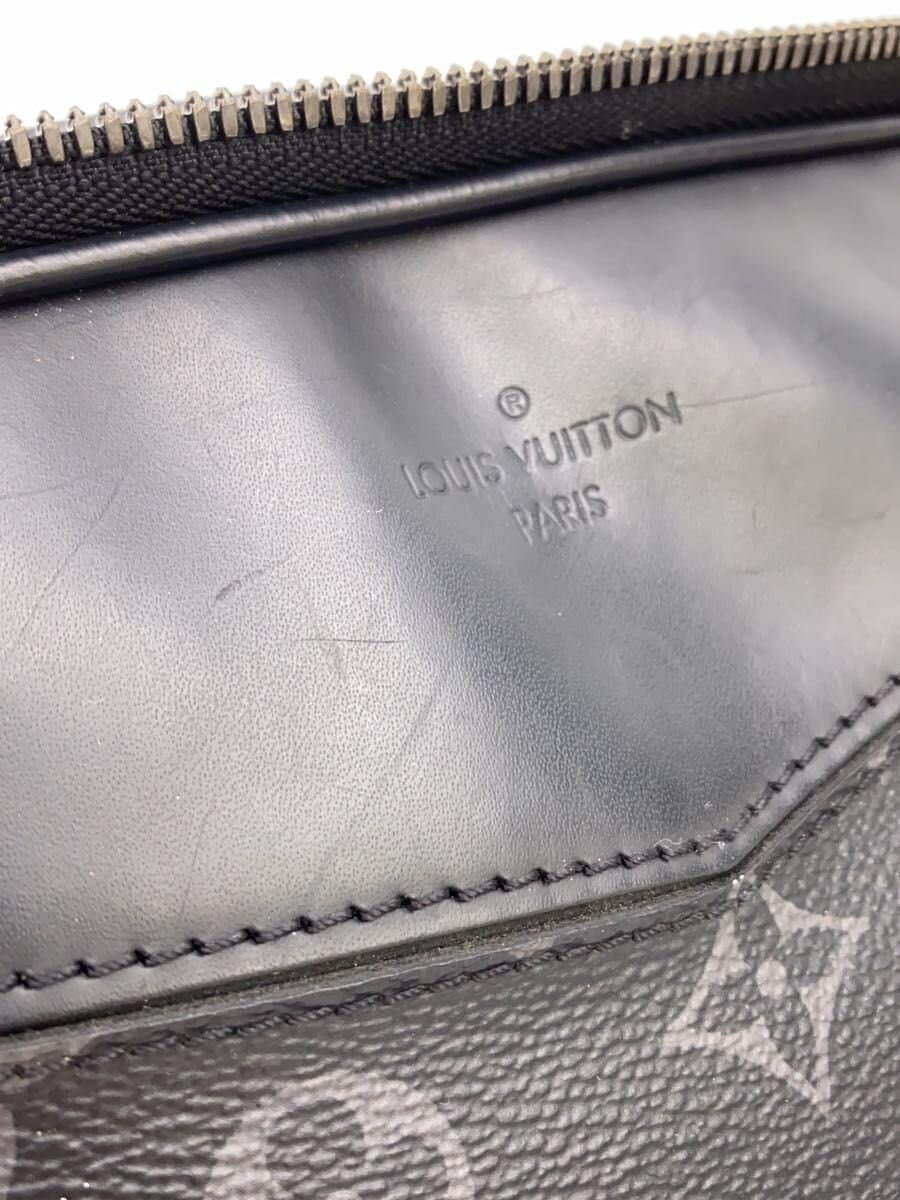 LOUIS VUITTON Bum Bag_Monogram Eclipse PVC BRW 7