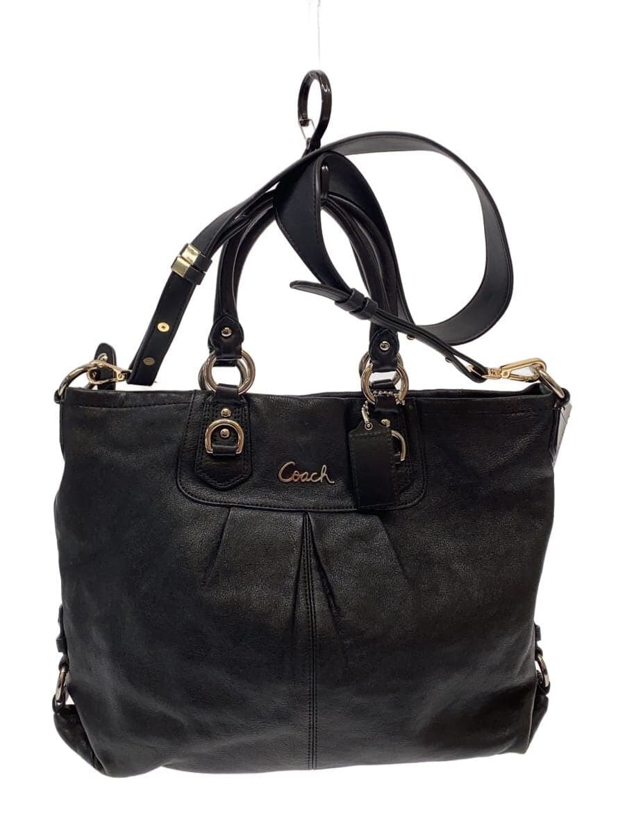 COACH Handbag_Ashleigh Leather BLK