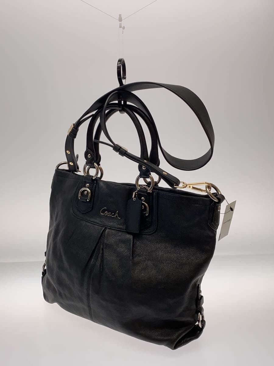 COACH Handbag_Ashleigh Leather BLK 2