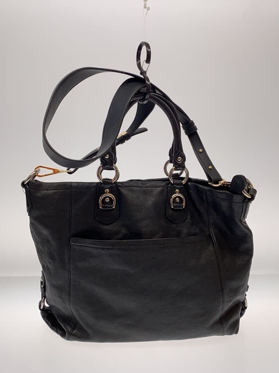 COACH Handbag_Ashleigh Leather BLK 3