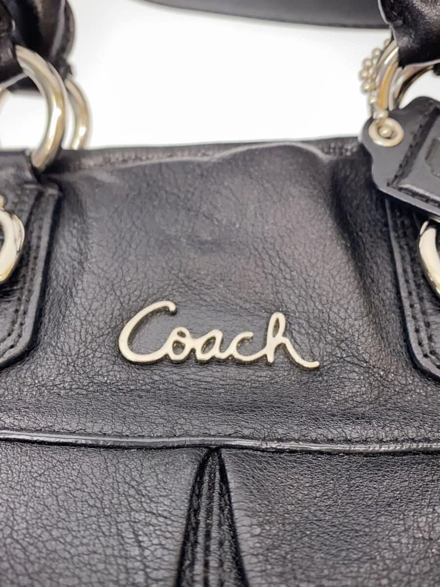 COACH Handbag_Ashleigh Leather BLK 5