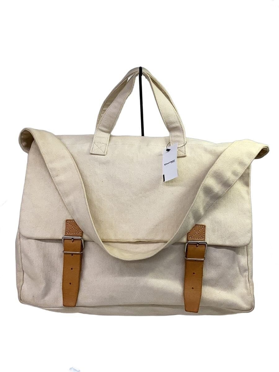 COMME des GARCONS shoulder bag cotton WHT plain GR-K201