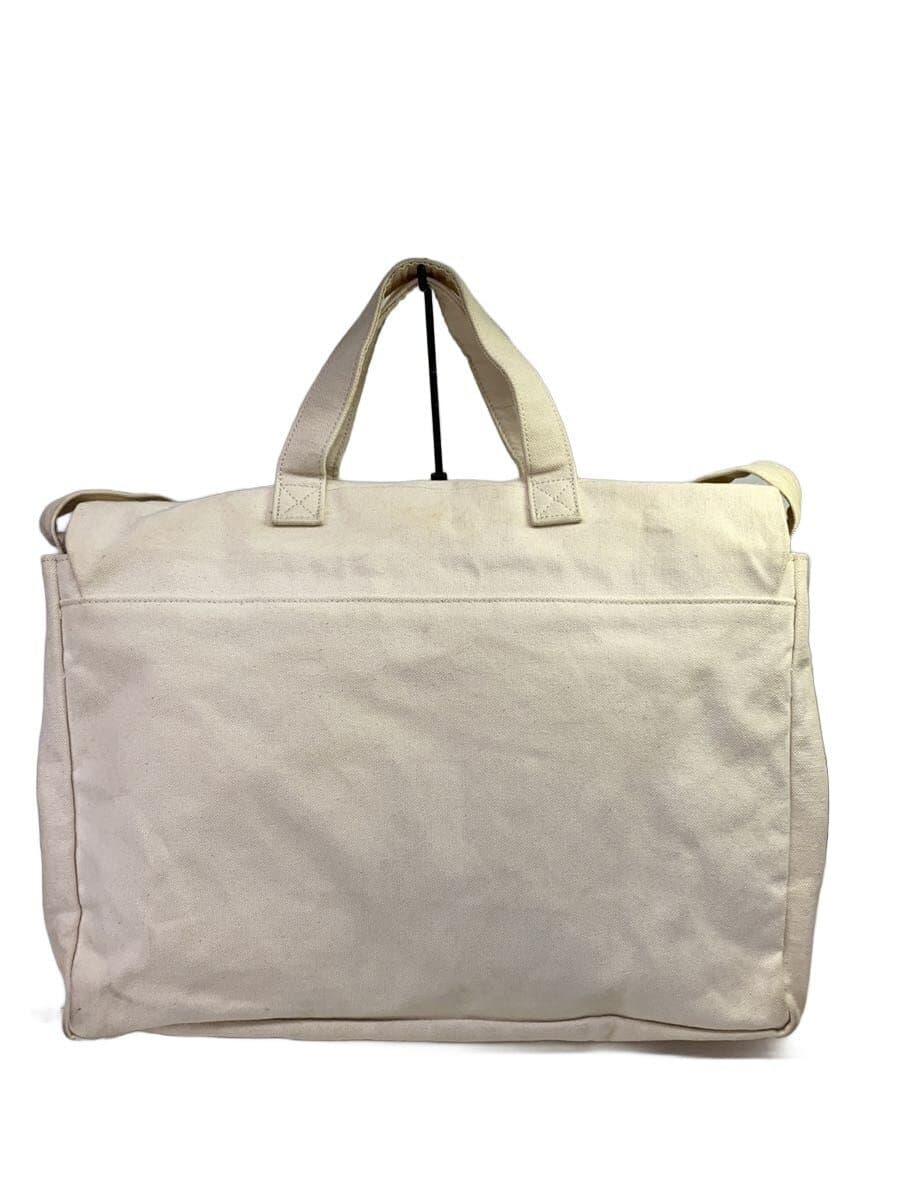 COMME des GARCONS shoulder bag cotton WHT plain GR-K201 3