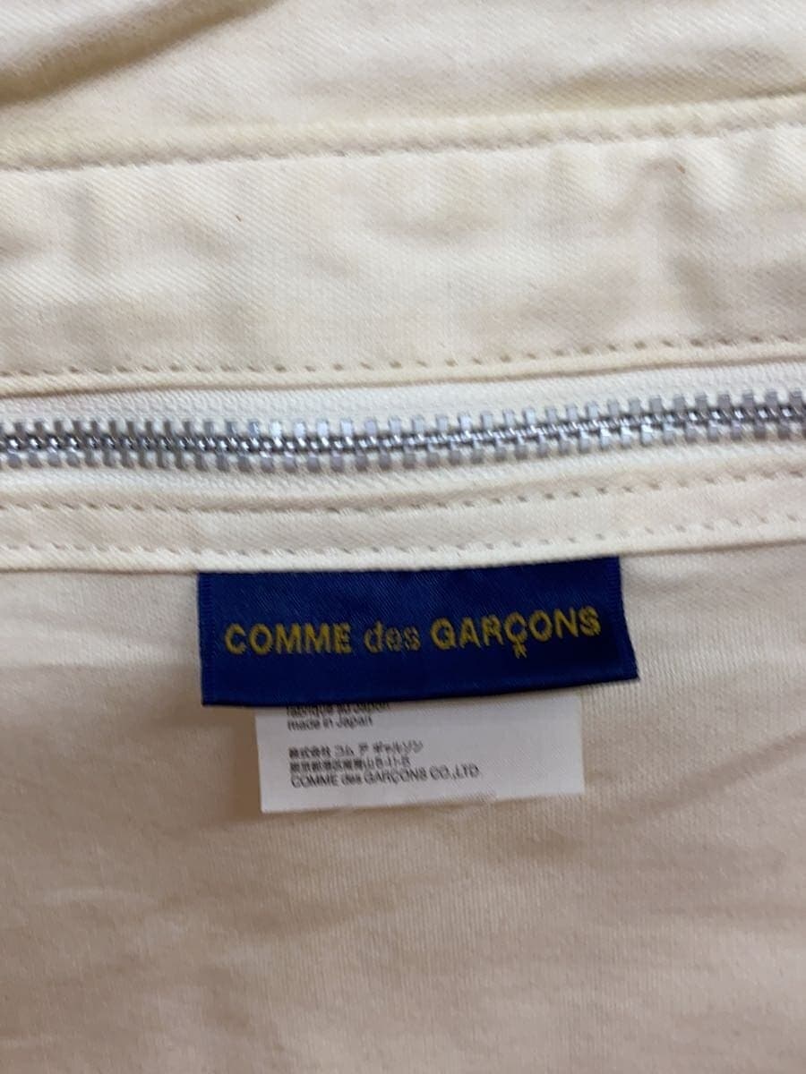 COMME des GARCONS shoulder bag cotton WHT plain GR-K201 5
