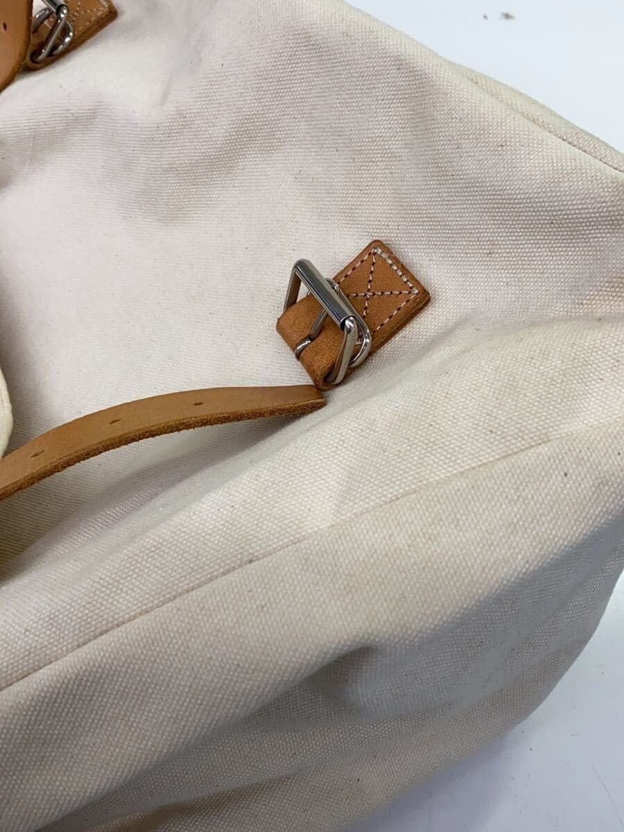 COMME des GARCONS shoulder bag cotton WHT plain GR-K201 7