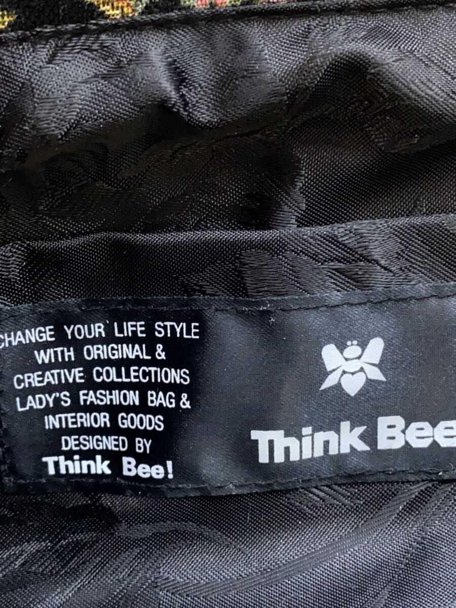 Think Bee! Handbag -- Multicolor Floral pattern 5