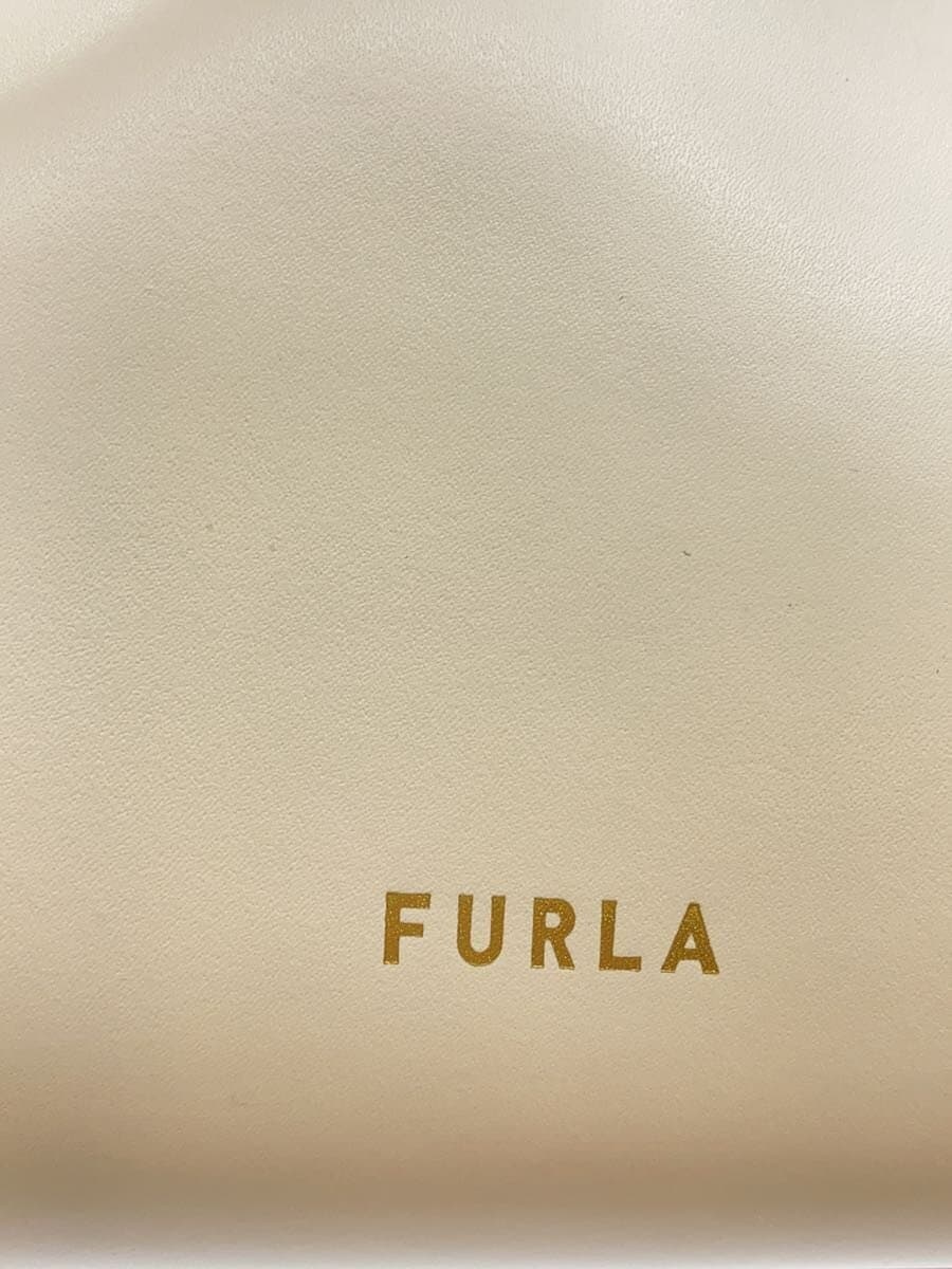 FURLA handbag leather CRM 285831 5