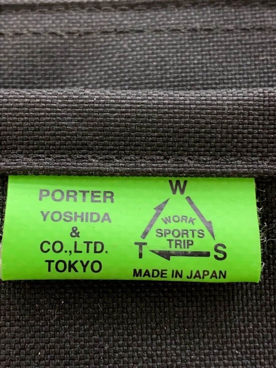 PORTER backpack nylon black plain 5