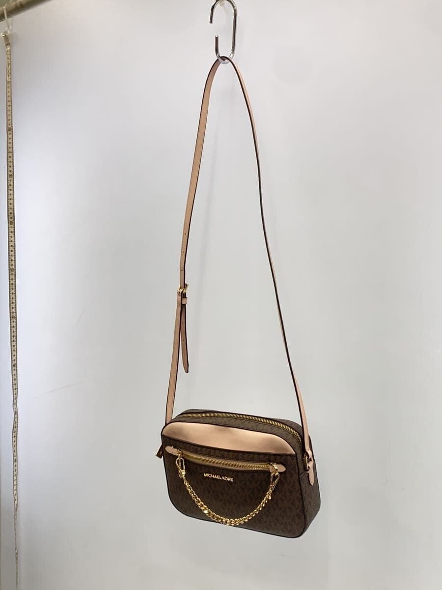 MICHAEL KORS shoulder bag -- BRW all-over pattern 35S1GTTC9B 2