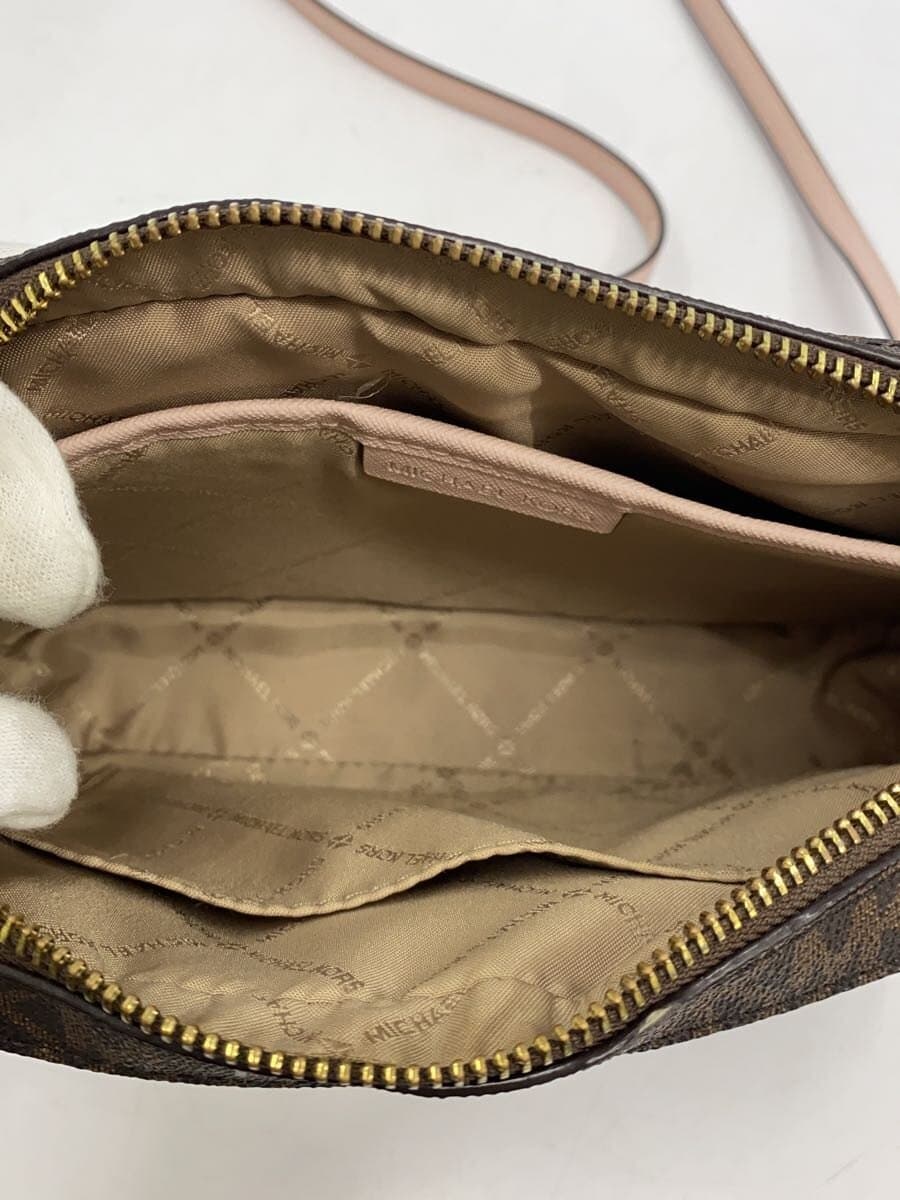 MICHAEL KORS shoulder bag -- BRW all-over pattern 35S1GTTC9B 6