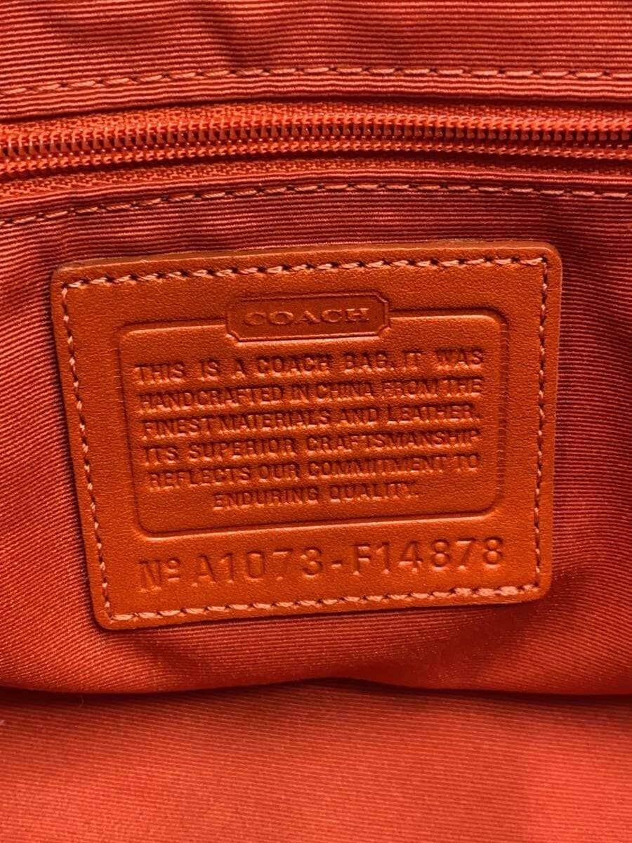 COACH Shoulder Bag Signature -- BEG All-over Pattern F14878 5