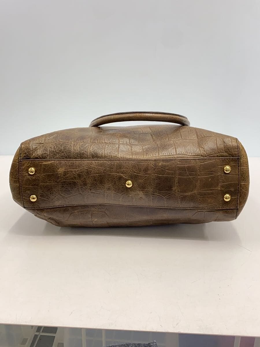 DAKOTA tote bag leather BRW 4