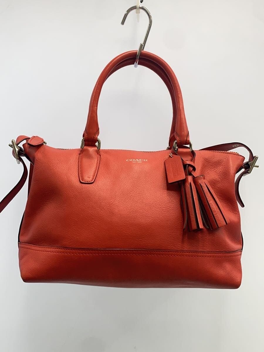 COACH Tote Bag Legacy Molly Leather RED 21132