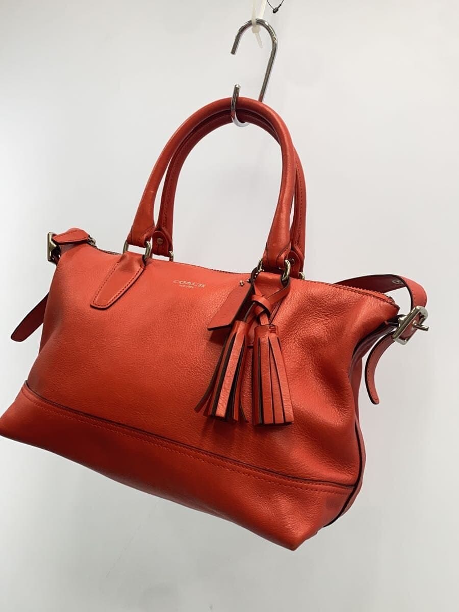COACH Tote Bag Legacy Molly Leather RED 21132 2