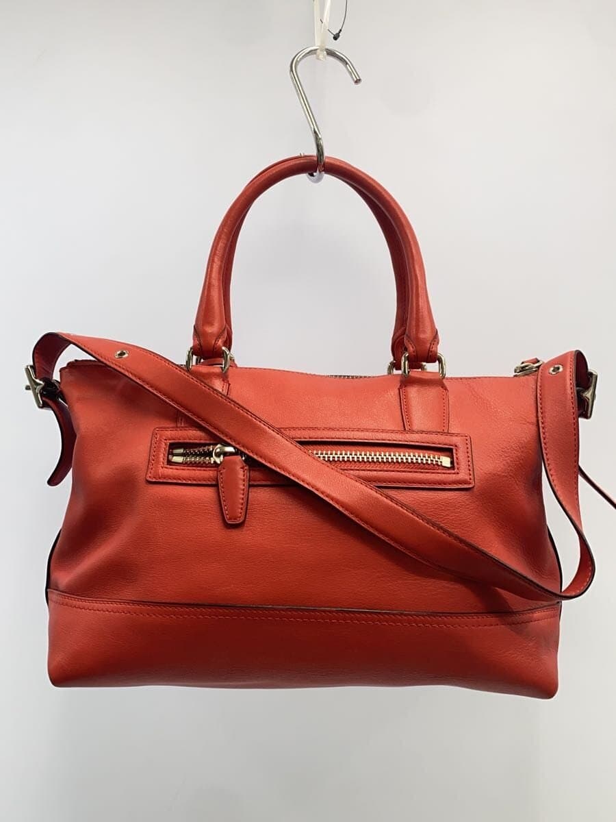 COACH Tote Bag Legacy Molly Leather RED 21132 3