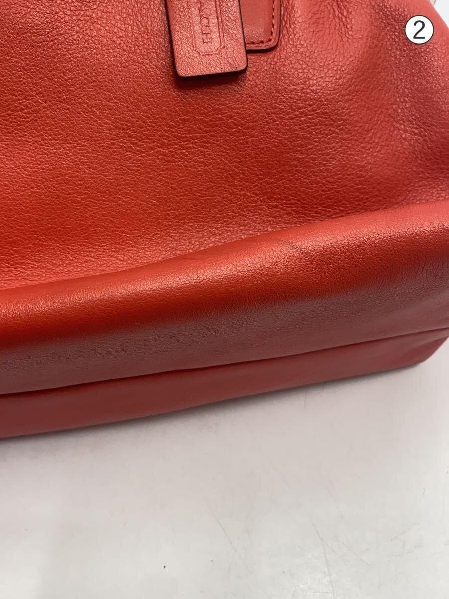 COACH Tote Bag Legacy Molly Leather RED 21132 7