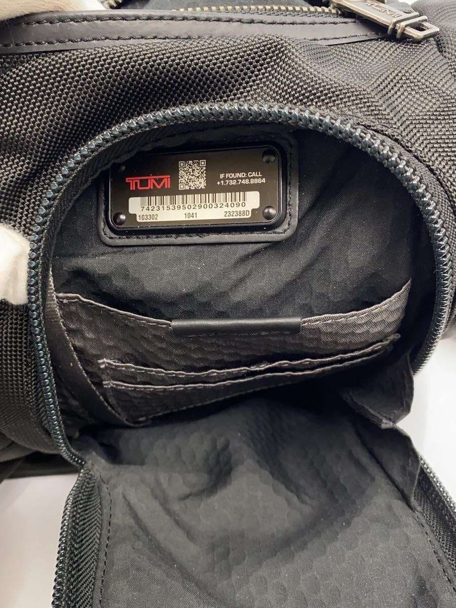 TUMI backpack -- BLK plain 232388 9