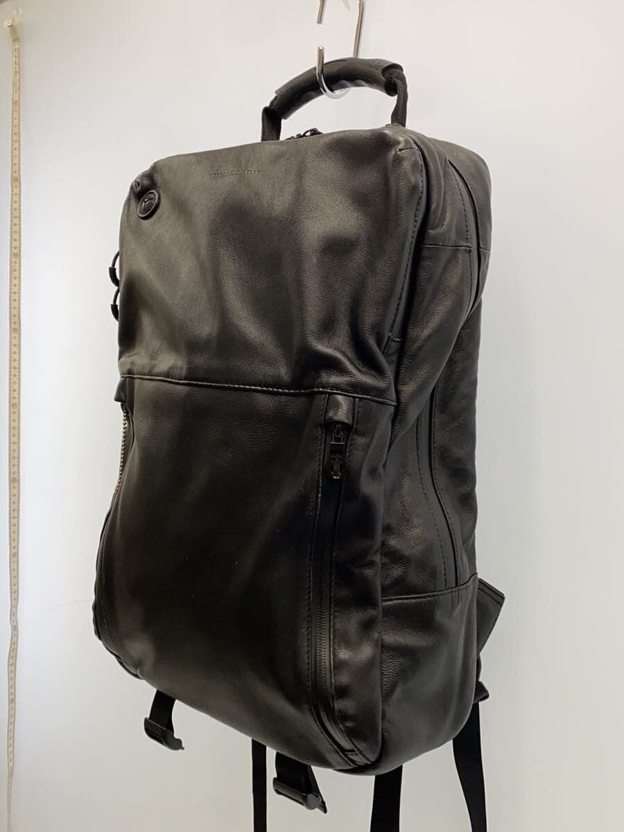 BROSKI AND SUPPLY Backpack Cowhide BLK Solid Color BBOM-330-3 2