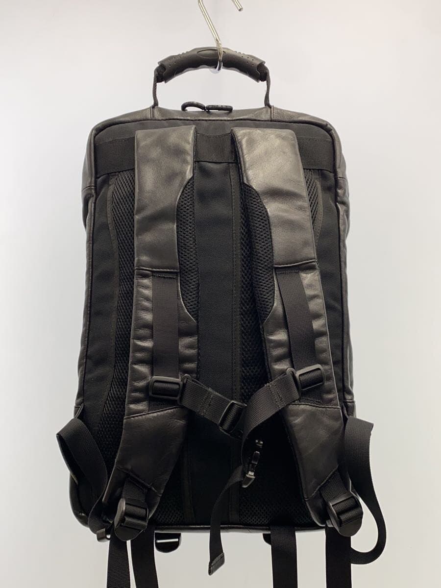 BROSKI AND SUPPLY Backpack Cowhide BLK Solid Color BBOM-330-3 3