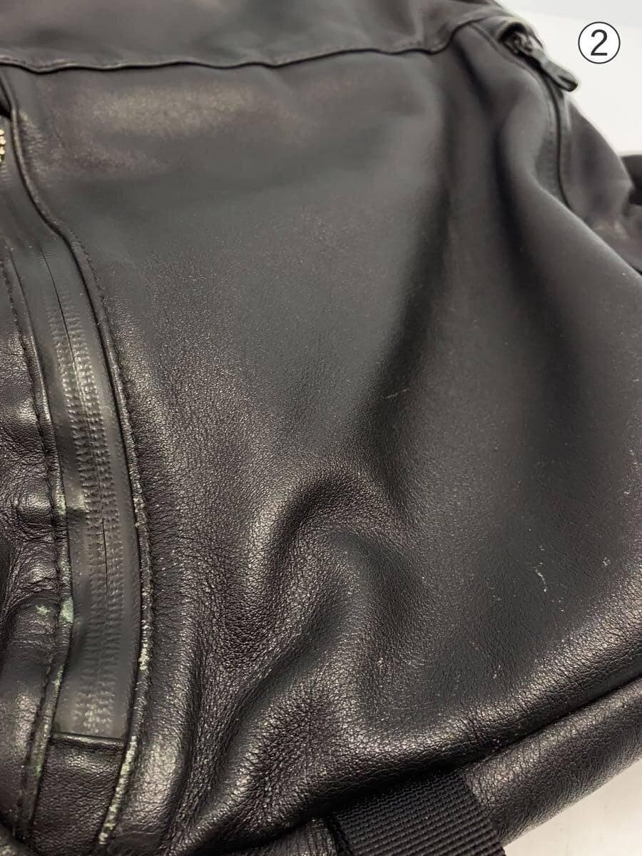 BROSKI AND SUPPLY Backpack Cowhide BLK Solid Color BBOM-330-3 8