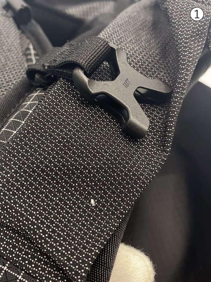 PALANTE Backpack Nylon Black Check 7