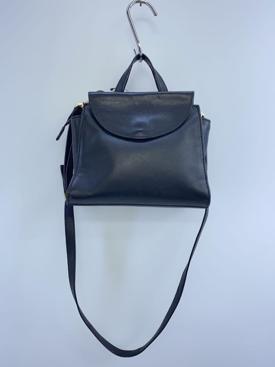 KATE SPADE SATURDAY Shoulder Bag Leather BLK Solid 3