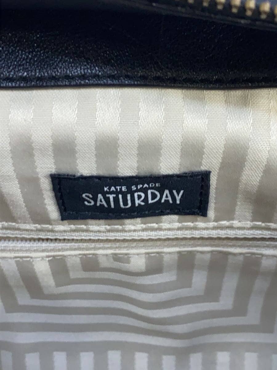KATE SPADE SATURDAY Shoulder Bag Leather BLK Solid 5