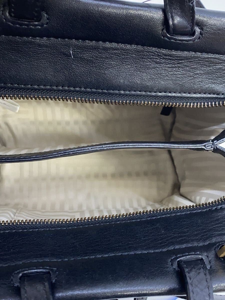 KATE SPADE SATURDAY Shoulder Bag Leather BLK Solid 6