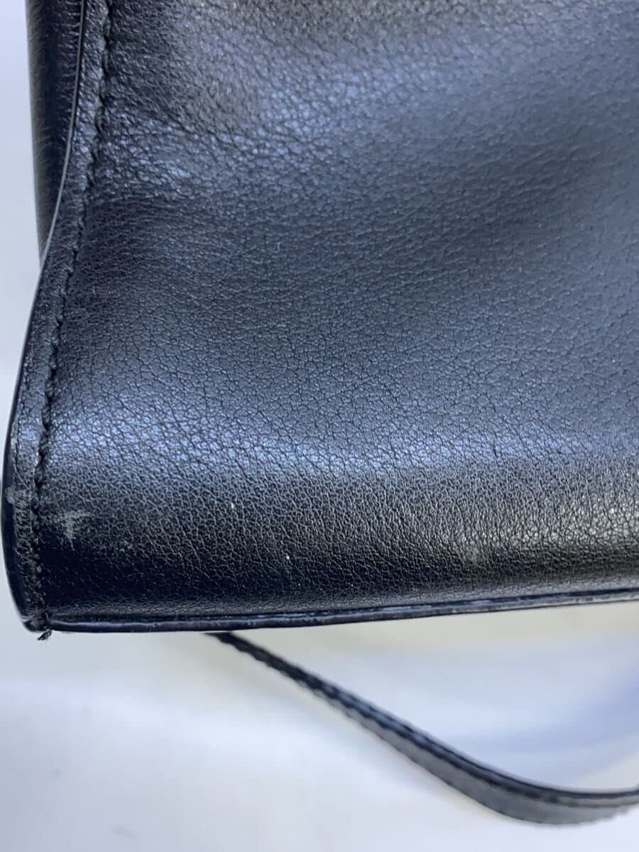 KATE SPADE SATURDAY Shoulder Bag Leather BLK Solid 8