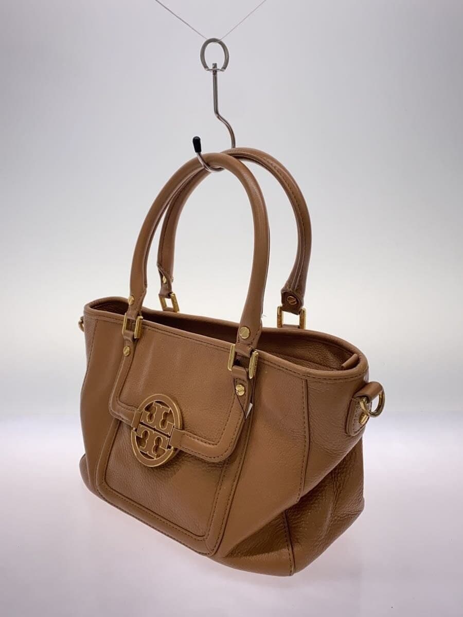 TORY BURCH Handbag Leather BEG 2