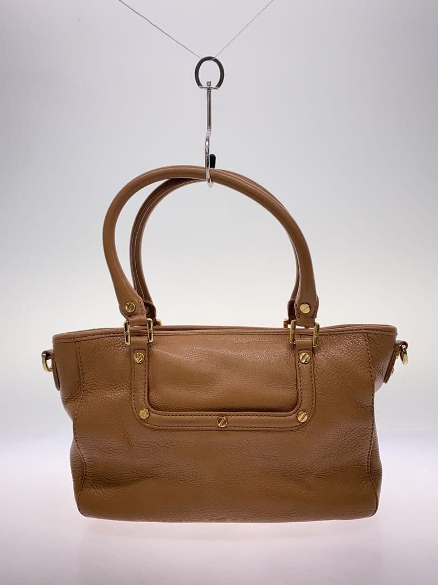 TORY BURCH Handbag Leather BEG 3