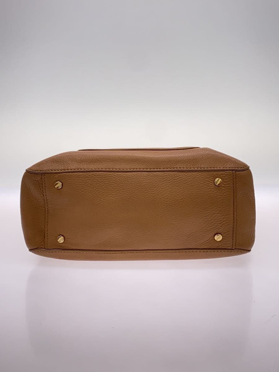 TORY BURCH Handbag Leather BEG 4