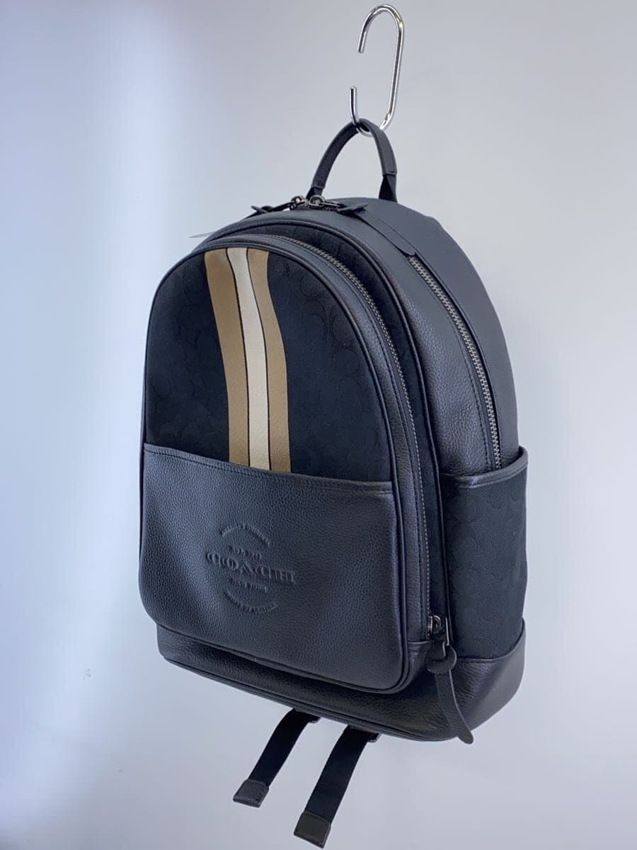 COACH Backpack Leather BLK H2121-C5389 2