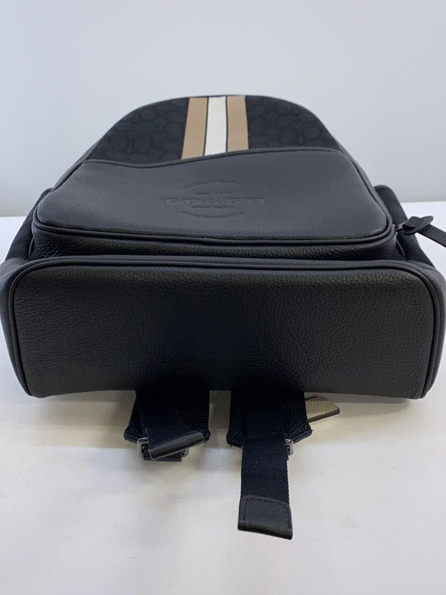 COACH Backpack Leather BLK H2121-C5389 4