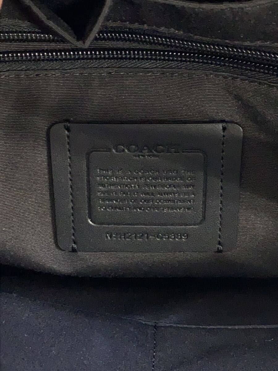 COACH Backpack Leather BLK H2121-C5389 5