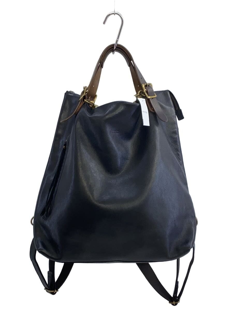 kissora Backpack Leather BLK