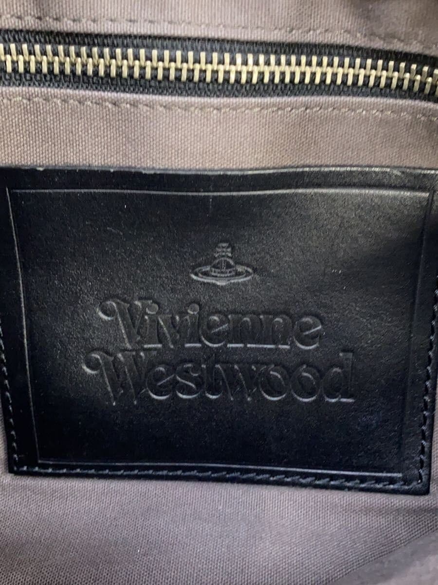 Vivienne Westwood shoulder bag leather black 5