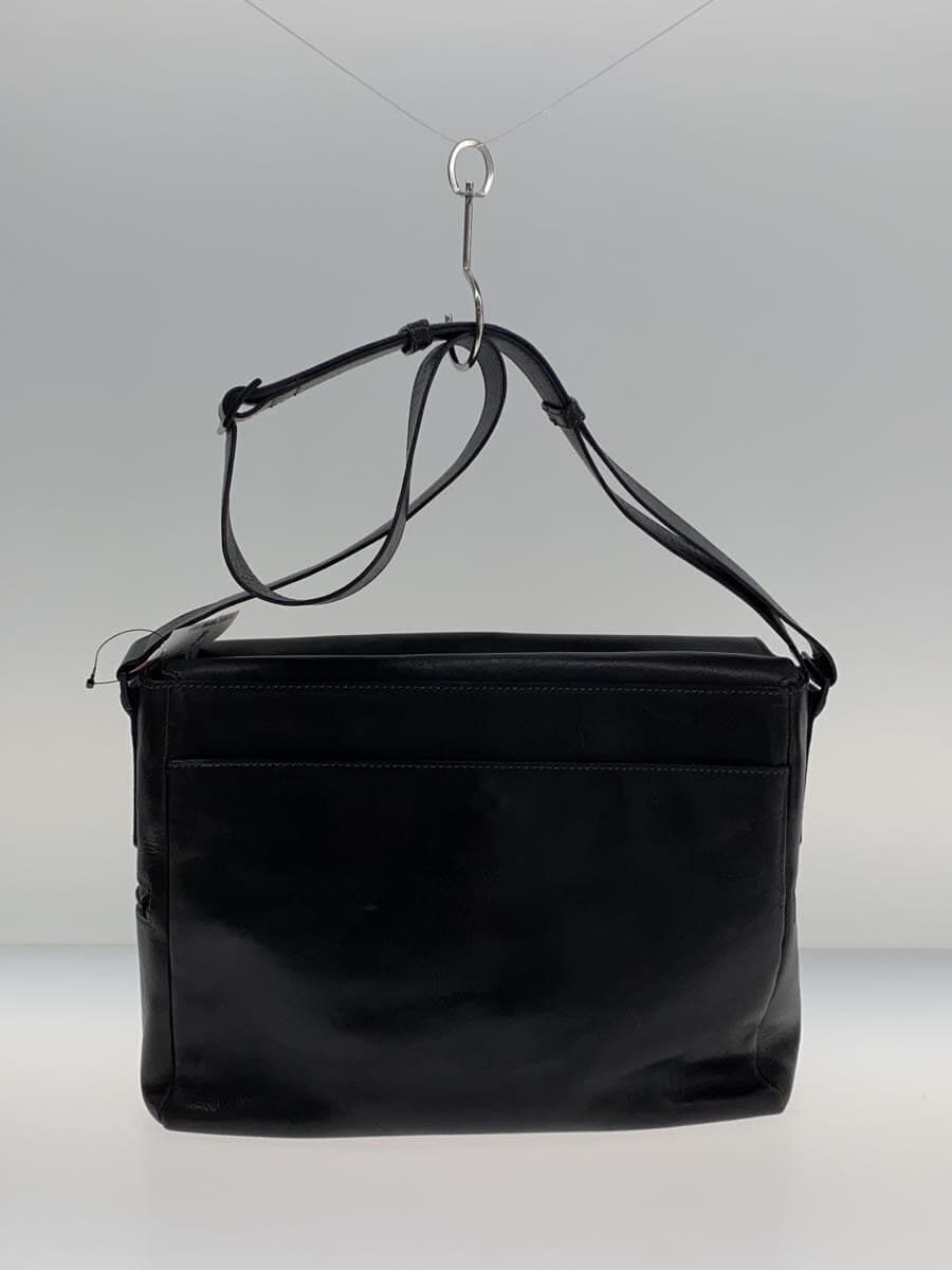 Tsuchiya Kaban Shoulder Bag Leather NVY 3