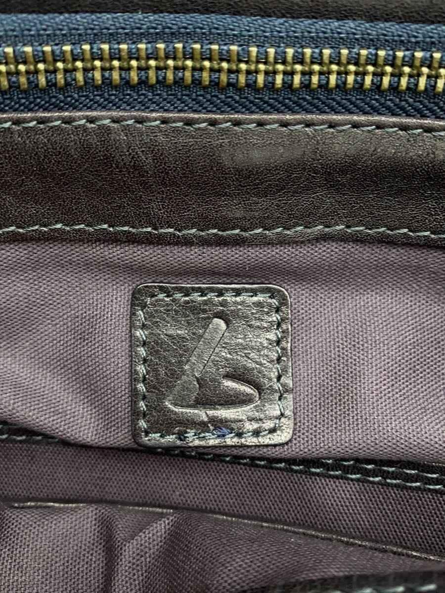 Tsuchiya Kaban Shoulder Bag Leather NVY 5