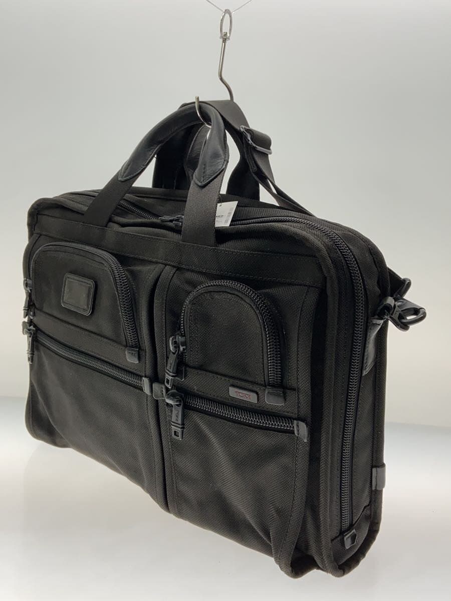 TUMI briefcase -- BLK plain 2