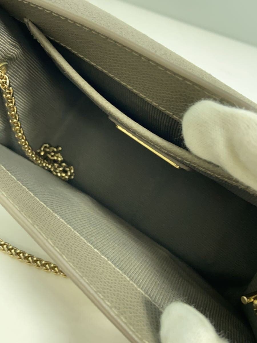 FURLA Shoulder Bag Leather BEG 7