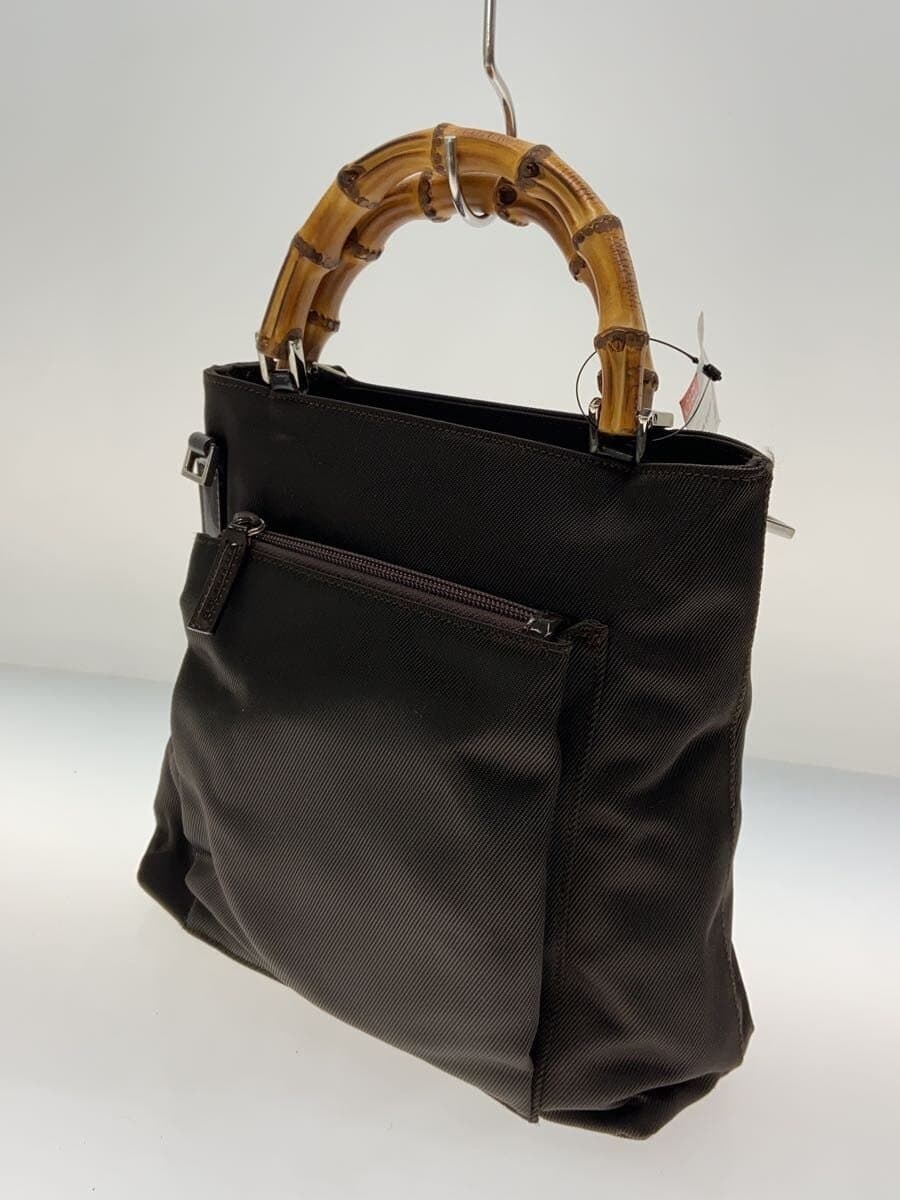 GUCCI Handbag_Bamboo Nylon BRW 000･2265･0581 2