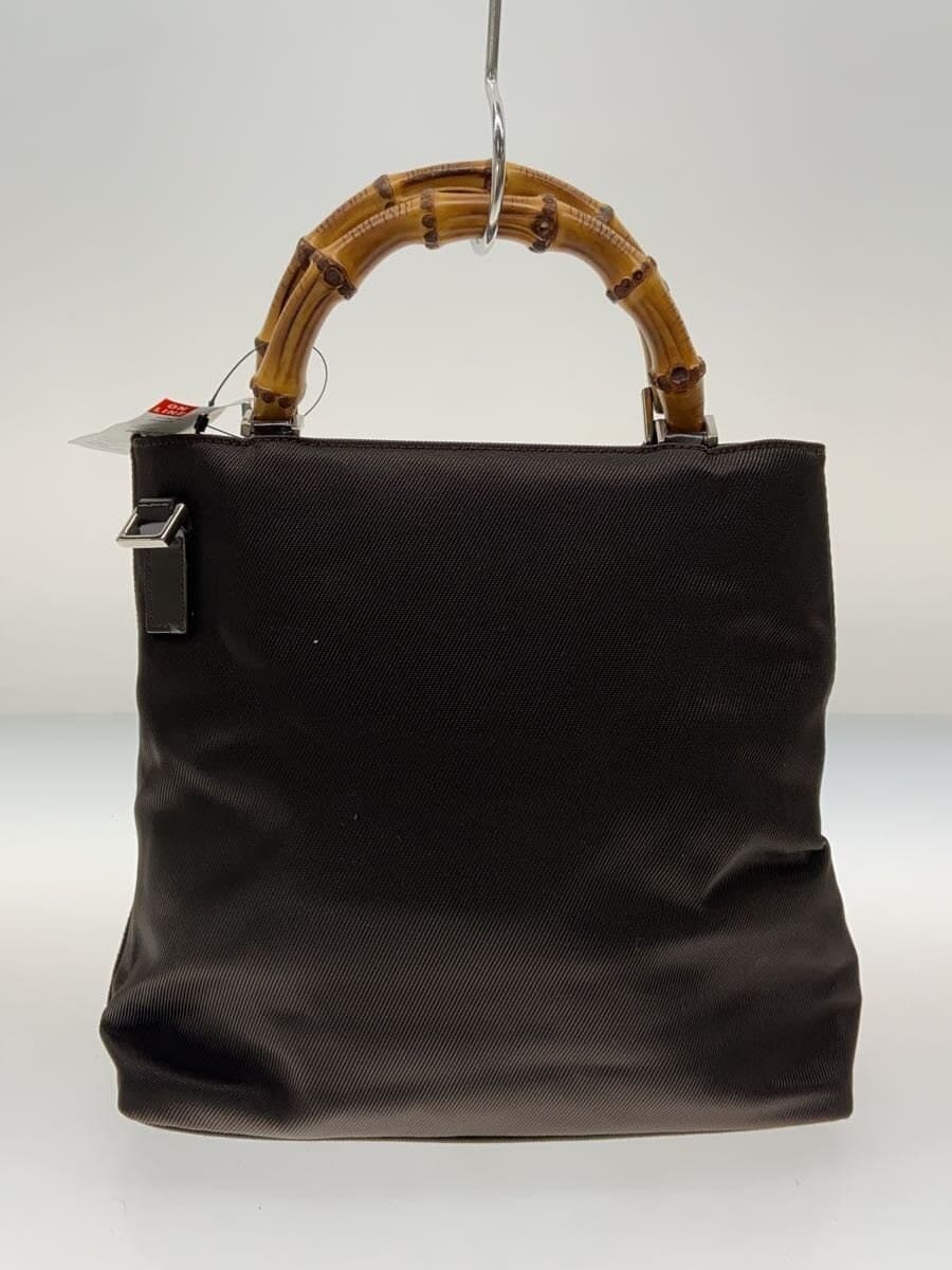 GUCCI Handbag_Bamboo Nylon BRW 000･2265･0581 3