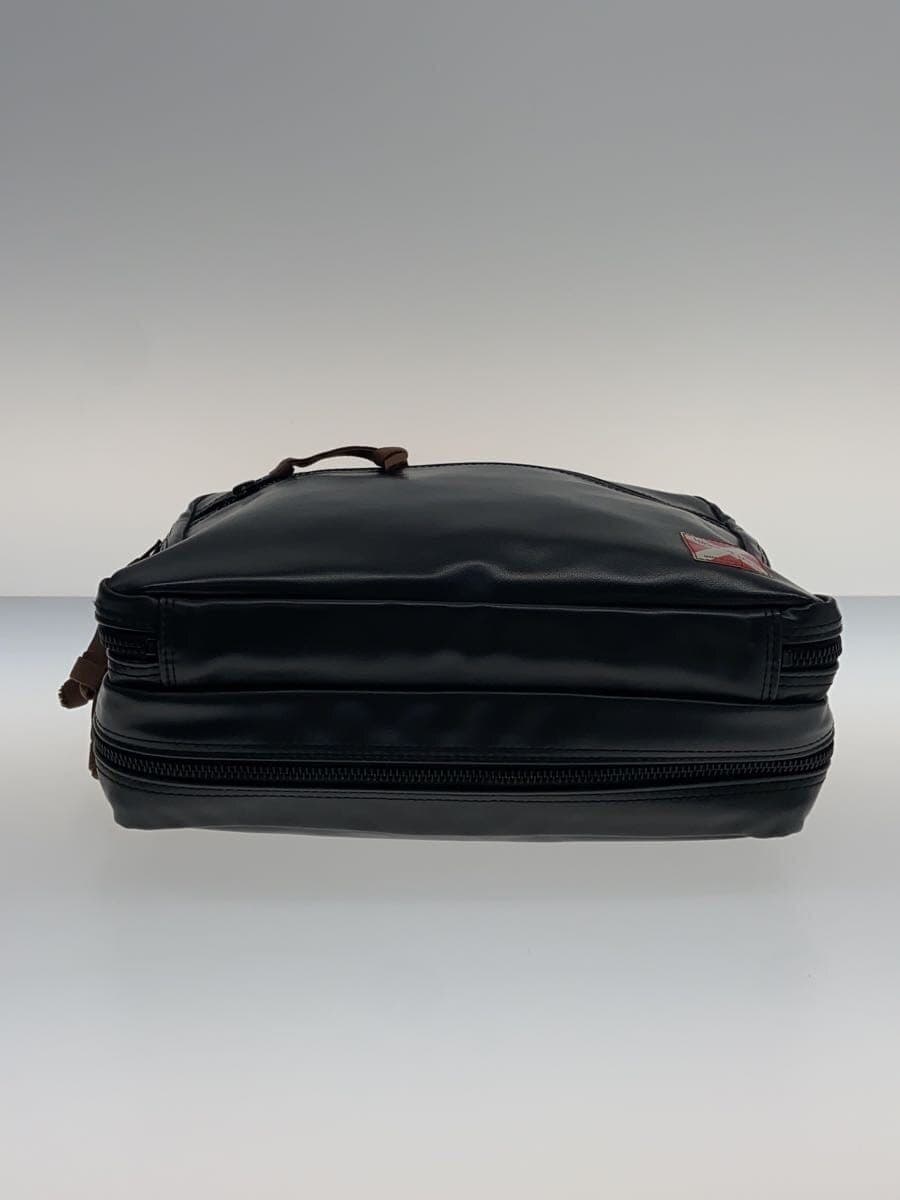 LUGGAGE LABEL Shoulder Bag PVC BLK 4