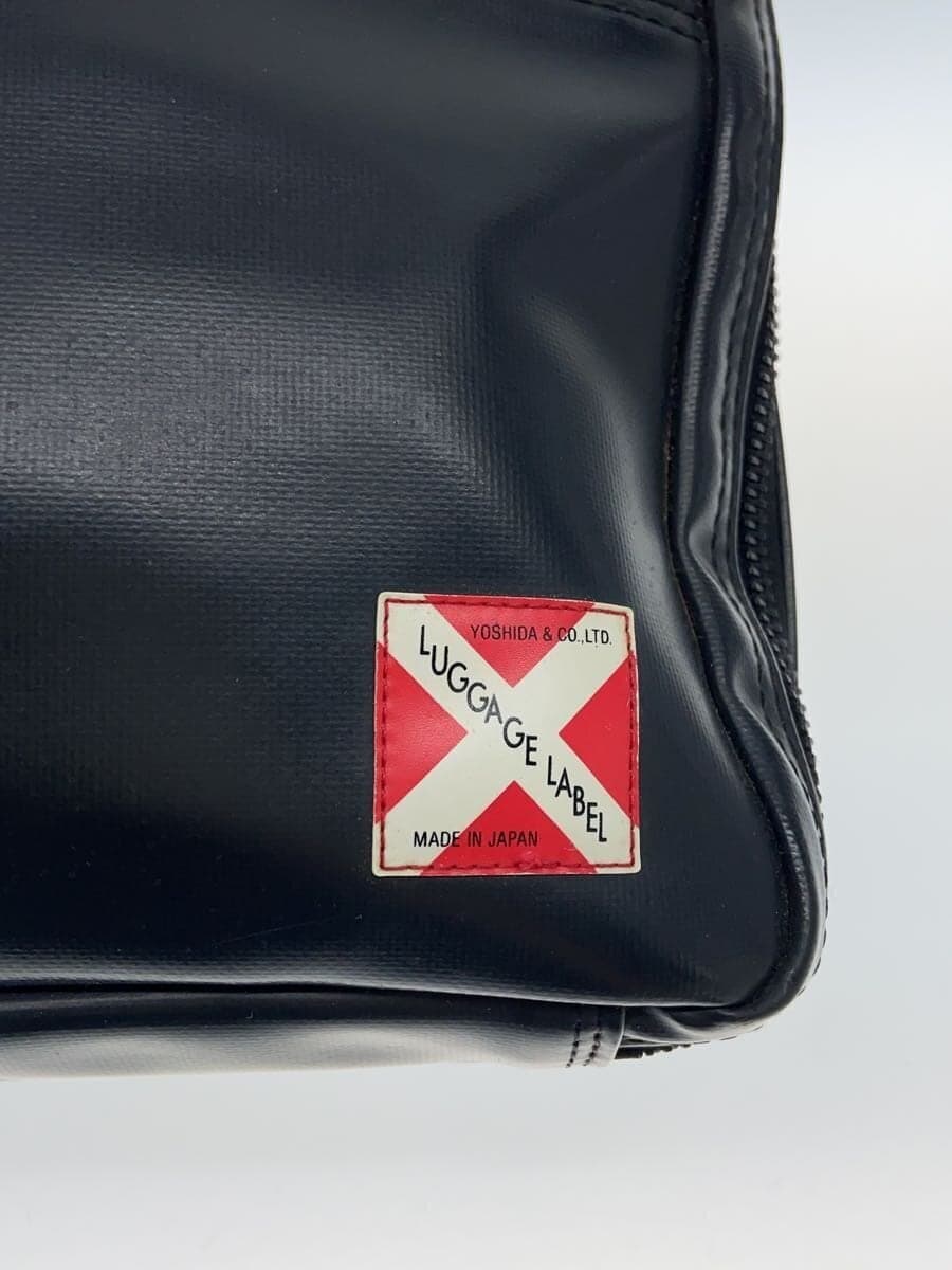 LUGGAGE LABEL Shoulder Bag PVC BLK 5