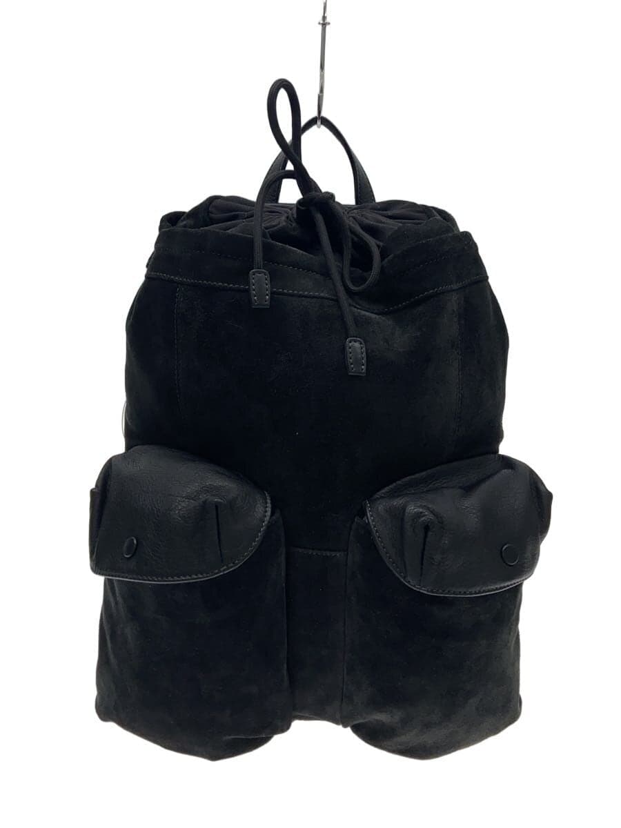 LANVIN COLLECTION Backpack Suede BLK