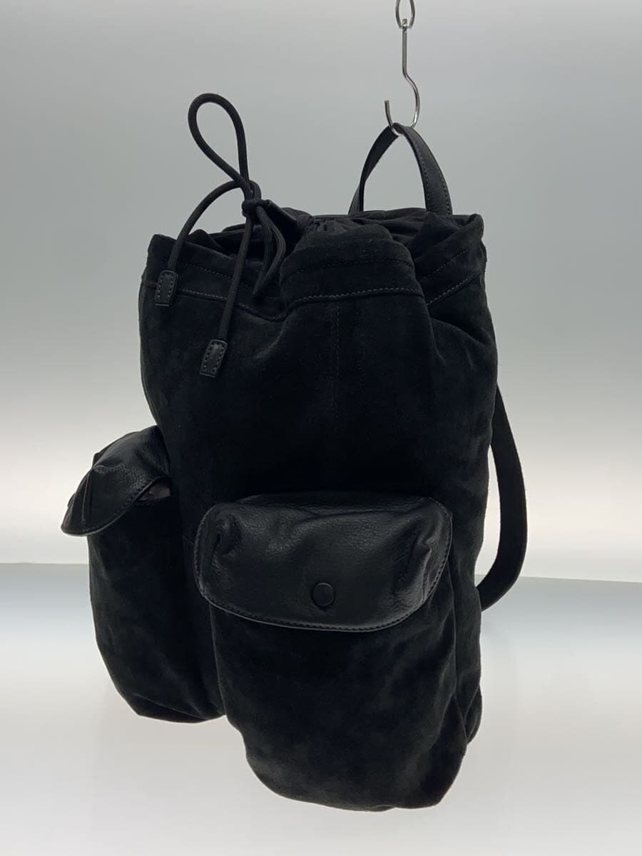 LANVIN COLLECTION Backpack Suede BLK 2